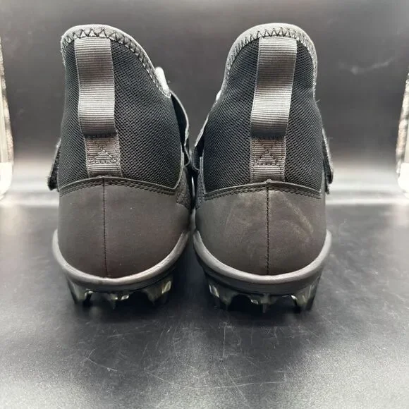 NEW Nike Alpha Menace Pro 2 Mid Football Cleats Black AQ3209-002 Men’s Size 12